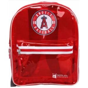 NWOT Los Angeles Angels Vinyl Backpack